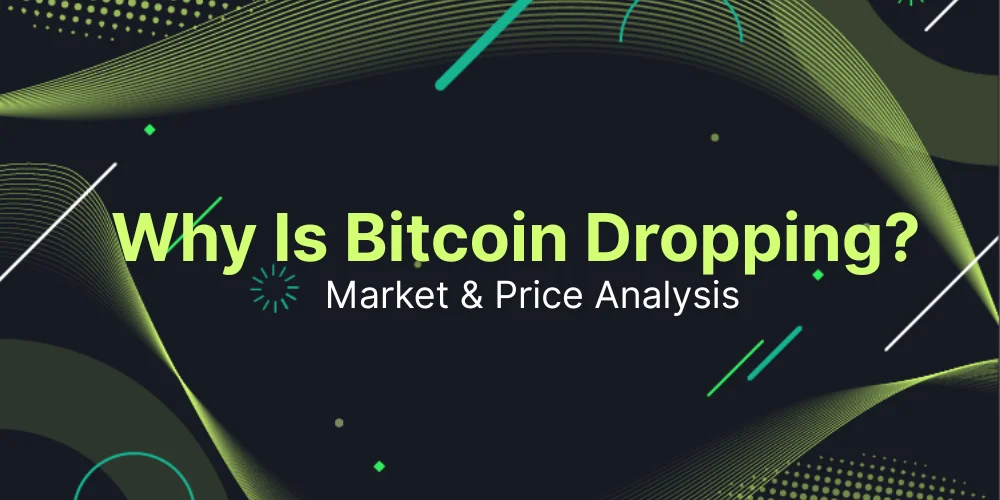 Why Is Bitcoin Dropping? Market & Price Analysis